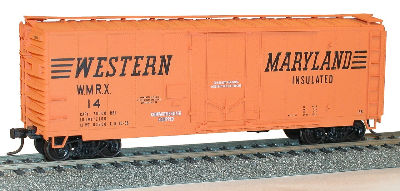 Accurail 31231 Ho 40' Steel Pd Boxcar Wm