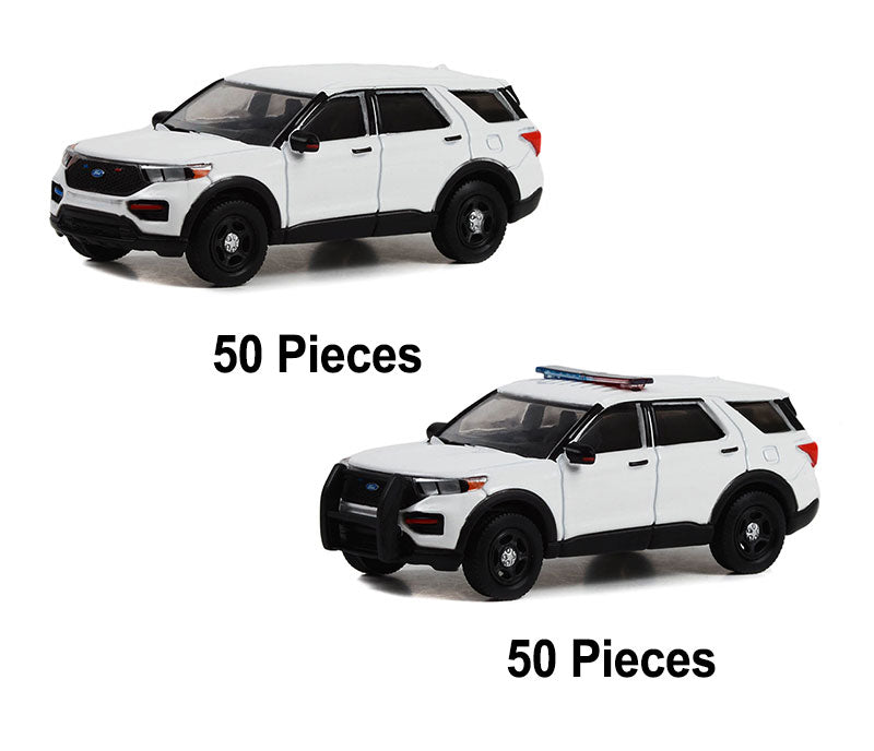 Greenlight 43004-MASTER 1/64 Scale Police - 2022 Ford Police Interceptor Utility