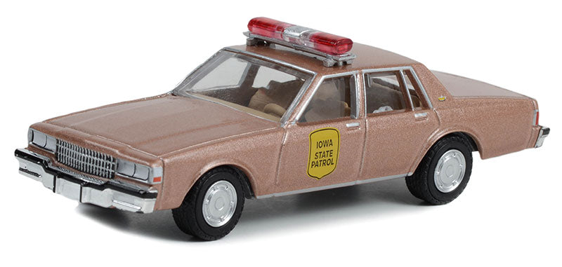 Greenlight 43010-B 1/64 Scale Iowa State Police - 1987 Chevrolet Caprice 9C1
