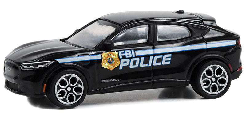 Greenlight 43025-F 1/64 Scale FBI Police - 2022 Ford Mustang Mach-E GT