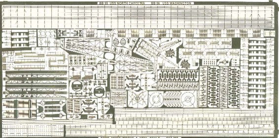 Toms Model Works 760 1/700 USS North Carolina/USS Washington Detail Set for TSM (D)