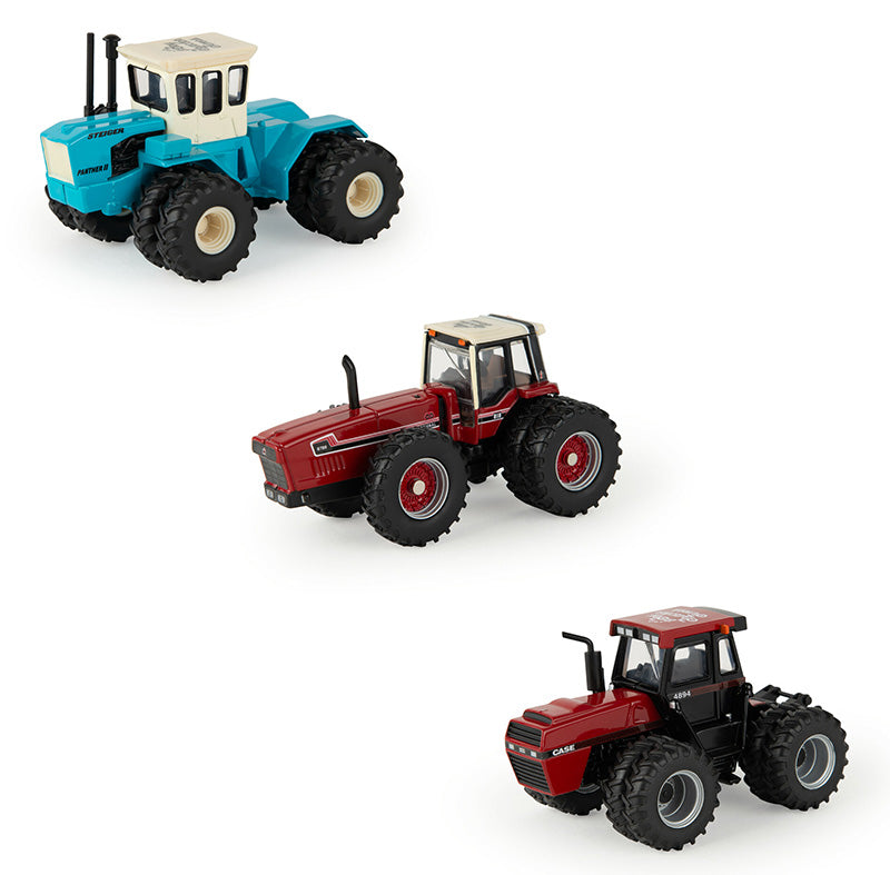 Ertl 44388 1/64 Scale Case 4WD Tractor 3-Piece Boxed Set