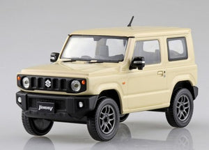 Aoshima 57797 1/32 Suzuki Jimny Jeep (Snap Molded in Metallic Ivory)