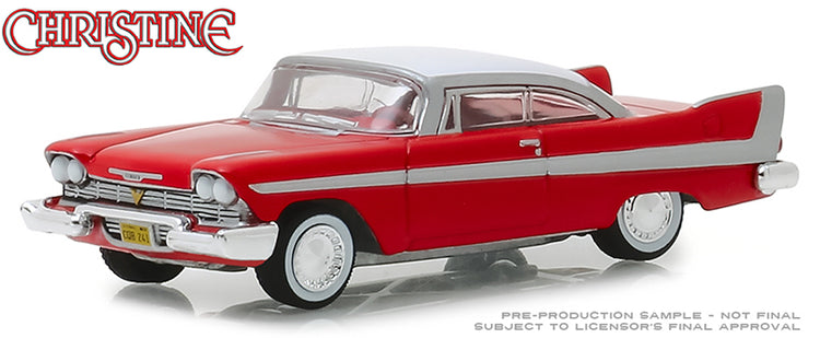 Greenlight 44830-C 1/64 Scale Christine - 1958 Plymouth Fury