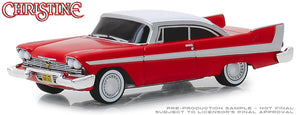 Greenlight 44840-B 1/64 Scale Christine - 1958 Plymouth Fury Evil Version