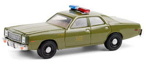 Greenlight 44865-A 1/64 Scale 1977 Plymouth Fury U.S. Army Police