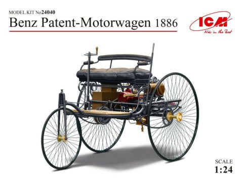 ICM Models 24040 1/24 1886 Benz Patent Motorwagen