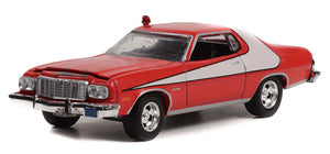 Greenlight 44955-F 1/64 Scale 1976 Ford Gran Torino Crashed Version Hollywood Special