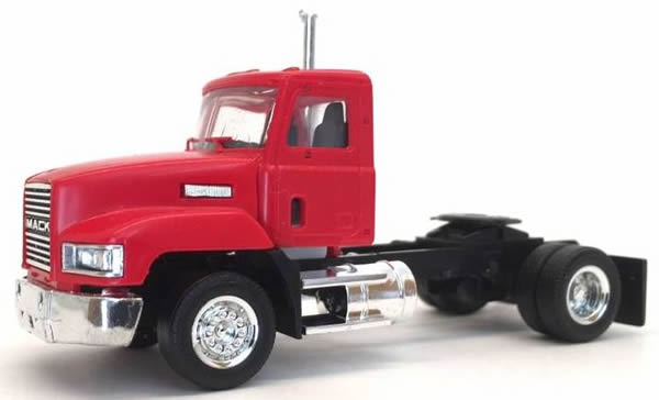 Herpa 450010 HO Scale American Trucks - Tractor Only - Mack -- CH 603 Conventional w/Single Rear Axle - Unpainted (white)