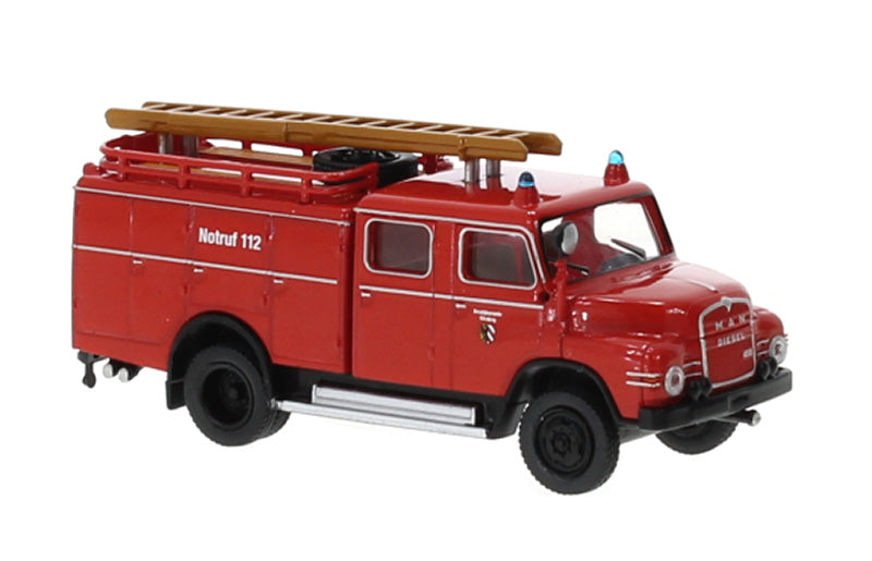 Brekina 45134 1/87 Scale Fire Brigade - 1960 MAN 450 HA TLF