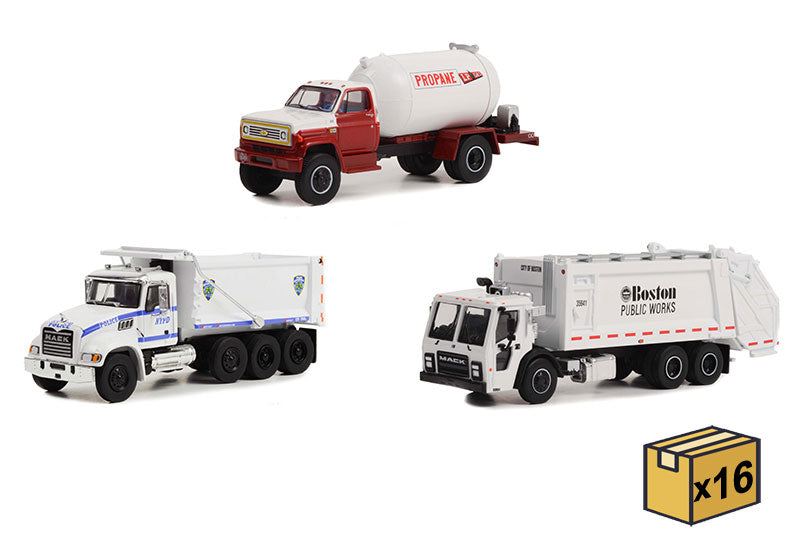 Greenlight 45160-MASTER 1/64 Scale Super Duty Trucks Series 16