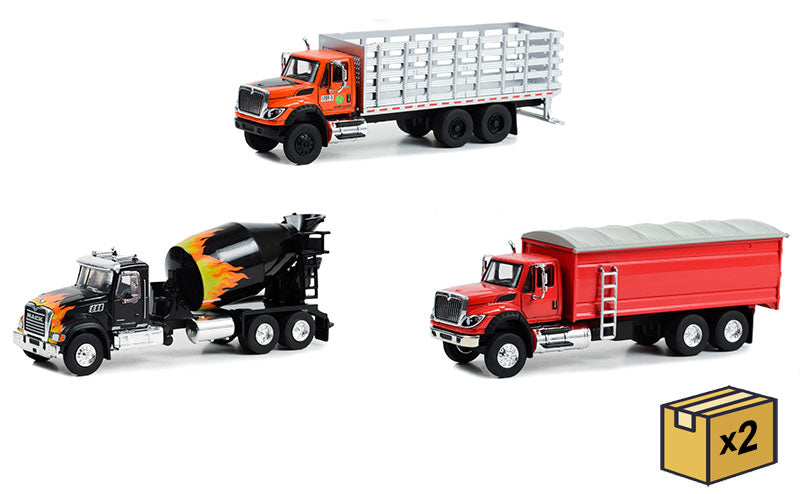 Greenlight 45180-CASE 1/64 Scale Super Duty Trucks Series 18