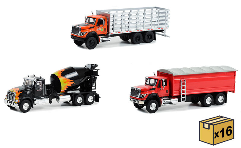 Greenlight 45180-MASTER 1/64 Scale Super Duty Trucks Series 18