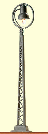 Brawa 4595 N Scale Lattice Mast Light w/Ring -- 75mm Height