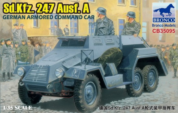 Bronco Models 35095 1/35 German SdKfz 247 Ausf A Armored Command Car