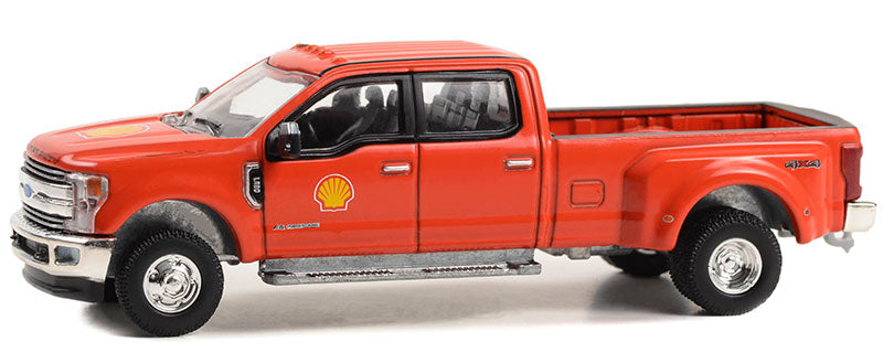 Greenlight 46130-E 1/64 Scale Shell Oil - 2019 Ford F-350 Lariat Dually