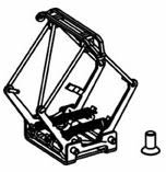 Piko 46256 N Scale N RDS 58 Pantograph