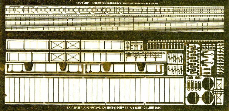 Toms Model Works 708 1/700 Liberty Ship Detail Set
