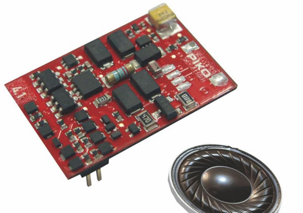 Piko 46444 HO Scale 1/87 SmartDecoder 4.1 Sound w/Speaker TT Diesel V60/BR106