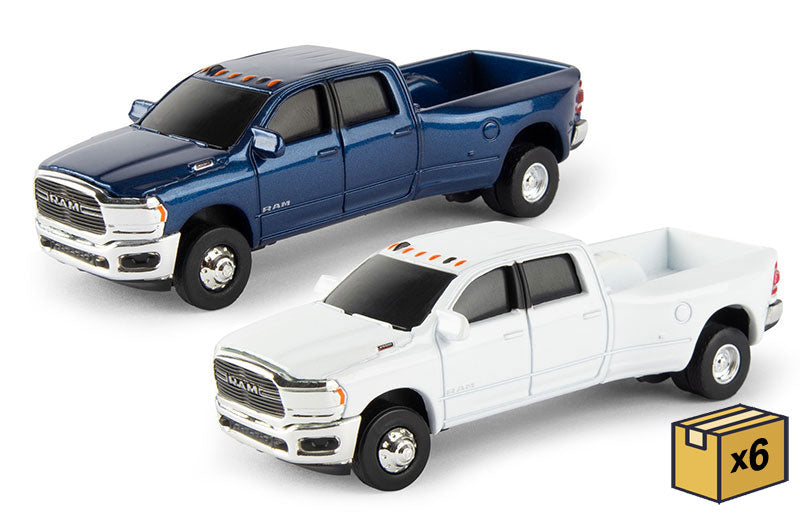 Ertl 47169-CNP-CASE 1/64 Scale 2020 Ram 3500 Bighorn Pickup Trucks