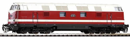 Piko 47290 TT Scale TT BR 118 6-Axle Diesel DR IV