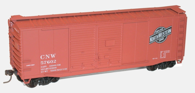 Accurail 36121 Ho 40' Dd Steel Boxcar C&Nw