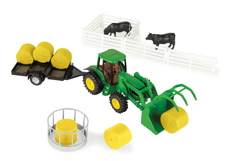 Ertl 47519 1/64 Scale John Deere Haying Playset Playset Includes: John Deere