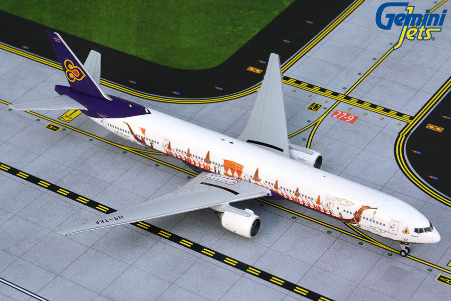 Gemini Jets 1/400 GJ1891 Gemini Thai 777-300 1/400 Royal Barge