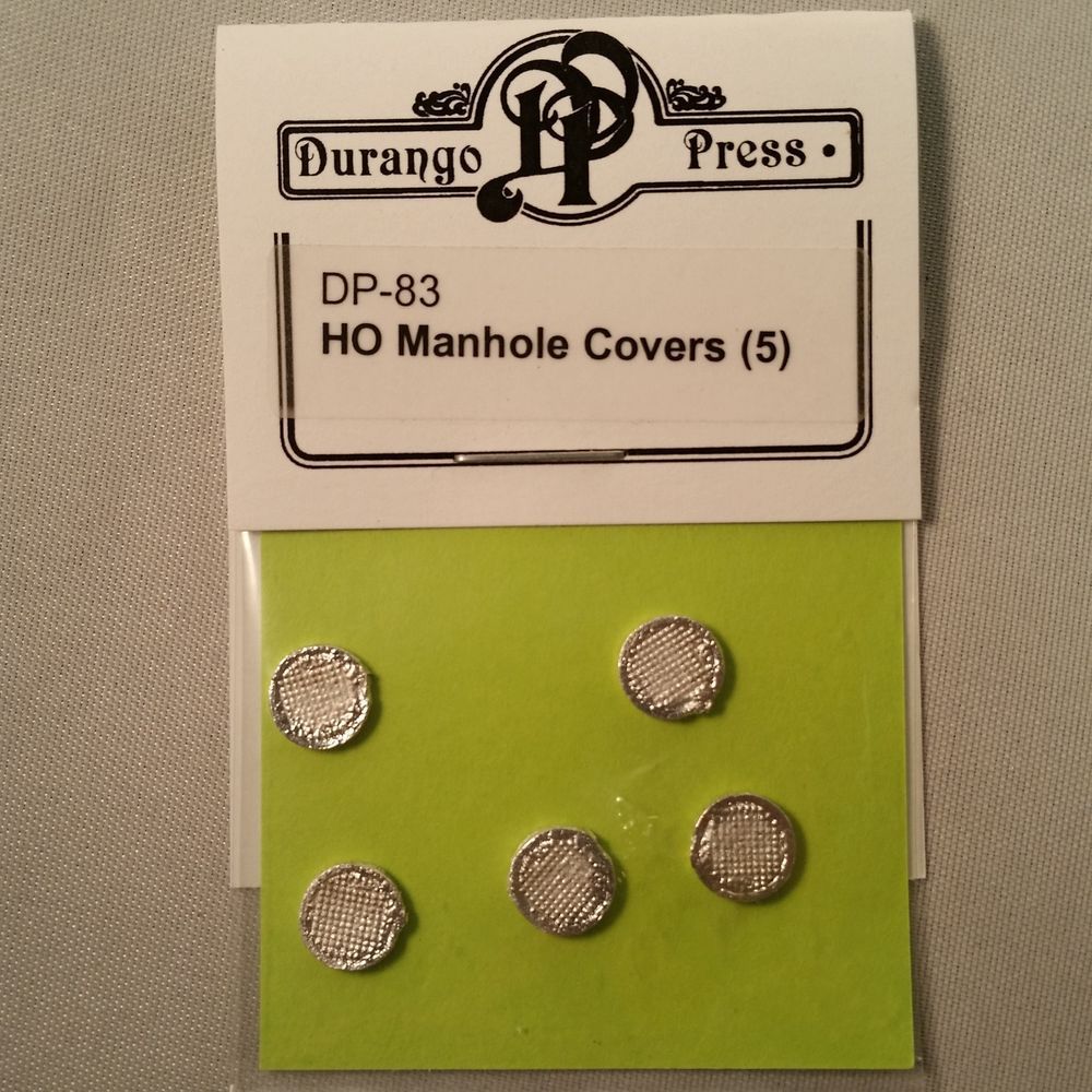 Durango Press 83 Ho Manhole Covers (5)