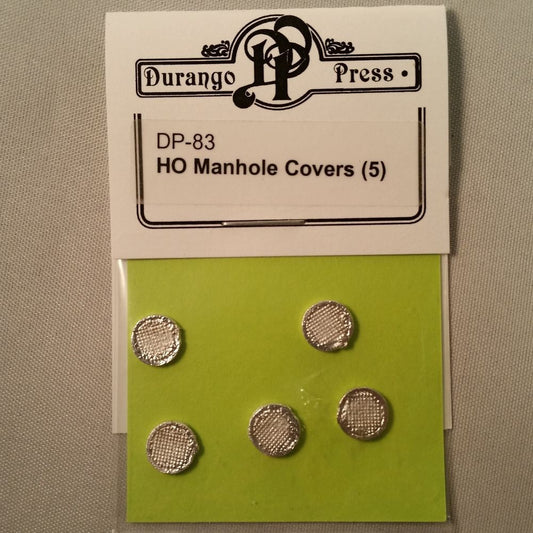 Durango Press 83 Ho Manhole Covers (5)