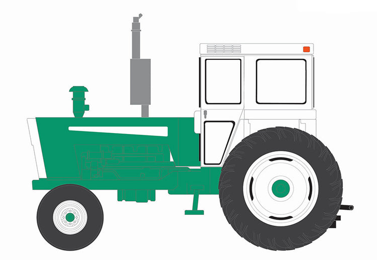 Greenlight 48090-A 1/64 Scale 1973 Tractor