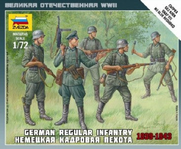 Zvezda 6178 1/72 German Infantry 1939-43 (5) (Snap)