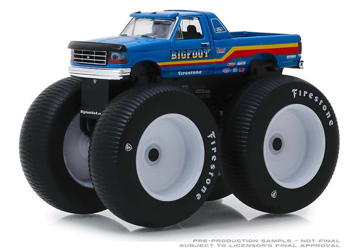 Greenlight 49050-F 1/64 Scale Bigfoot #7 - 1996 Ford F-250 Monster Truck