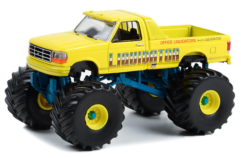Greenlight 49120-F 1/64 Scale Liquidator - 1992 Ford F-250 Monster Truck Kings