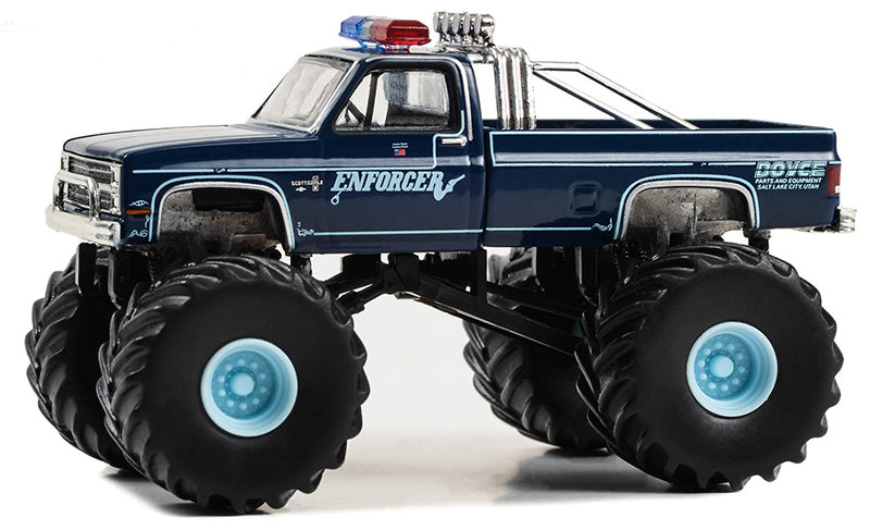 Greenlight 49140-C 1/64 Scale Enforcer - 1987 Chevrolet K20 Scottsdale Pickup Kings