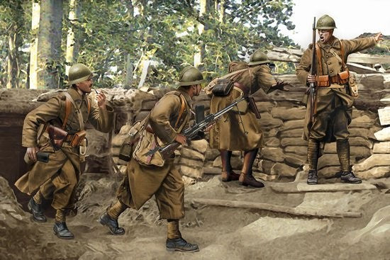 Dragon Models 6738 1/35 French Infantry Sedan 1940 (4)