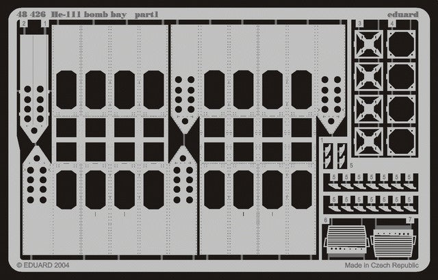 Eduard 48426 1/48 Aircraft- He111 Bomb Bay for RVL(D)