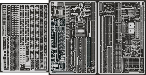 Eduard 53030 1/350 Ship- USS Ticonderoga CV14 for TSM