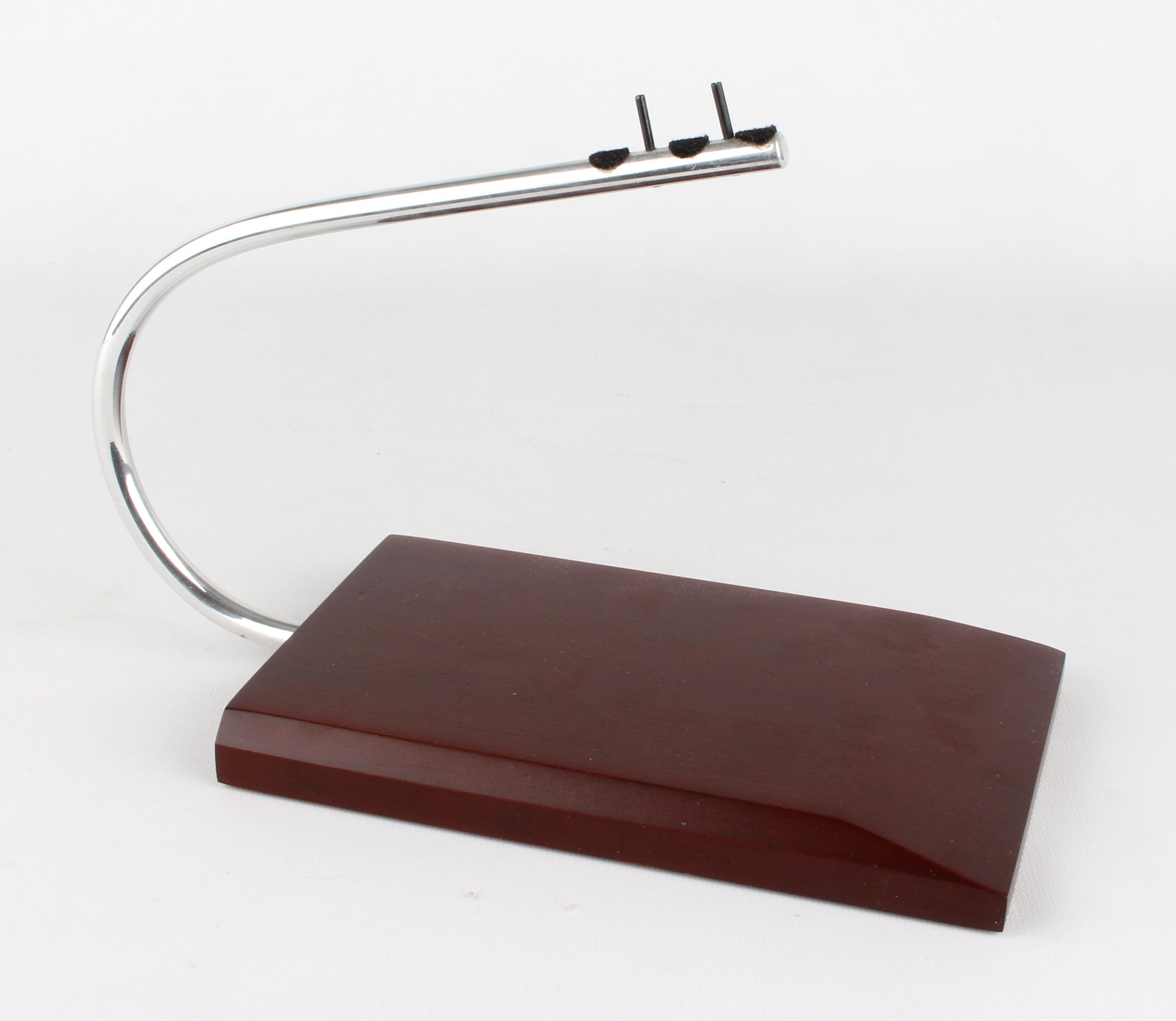 Executive Series EXE101R Exec Ser Large Mahogany Stand Round Bar
