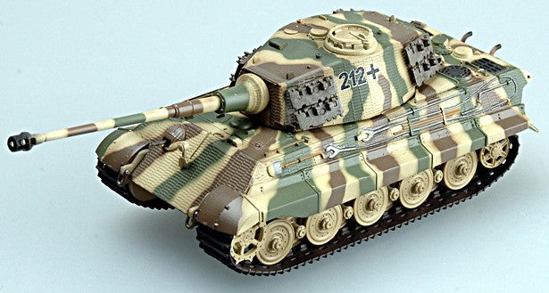 MRC (Model Rectifier Corp) 36295 1/72 King Tiger II #212 (Henchel Turret) Schwere PzAbt505 (Built-Up Plastic)
