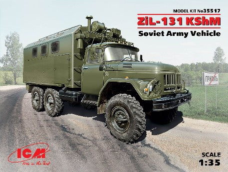 ICM Models 35517 1/35 Soviet Army ZiL131 KShM Vehicle (D)