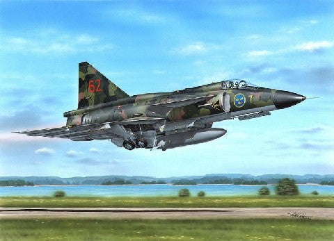 Special Hobby 48148 1/48 SAAB AJ37 Viggen Attack Version Aircraft (D)