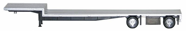 Promotex 5455 1/87 Scale Spread-Axle Drop Deck 48' Trailer