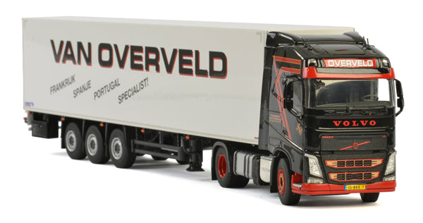 WSI 204904 1/50 Scale Transport Van Overweld - Volvo Fh4 Globetrotter Tractor