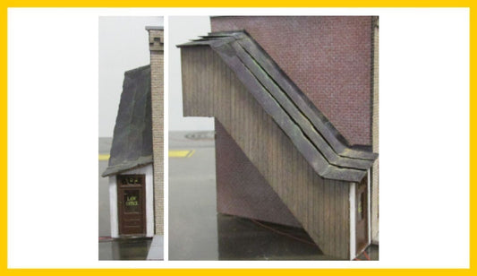 RS Laser Kits 2521 Ho Enclosed Two Story Stairwel