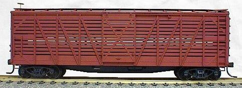 Accurail 4700 Ho 40' Wood Stock Car Undec
