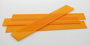 3D To Scale 50-112-OR 1/50 Scale Construction Fencing - four 25ft. sections safety orange