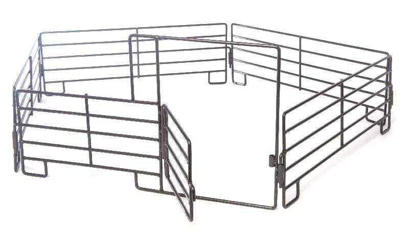 Little Buster 500282 1/16 Scale Premier Five Piece Horse Panel and Gate Combo
