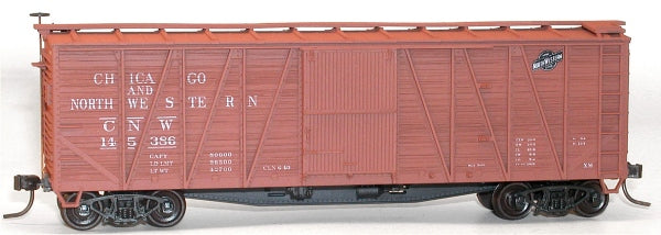 Accurail 43031 Ho 40' Ob Boxcar W/Se C&Nw
