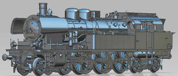 Piko 50605 HO Scale 1/87 ~BR 78 Steam Loco DR III